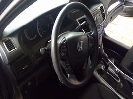 2016 HONDA ACCORD, BLACK,  LX. 2.4L, AT.   A25186